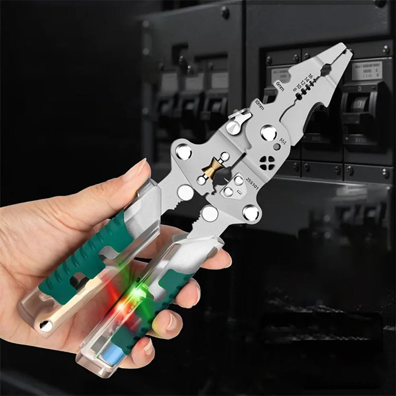 🔧Wielofunkcyjne składane szczypce elektryczne