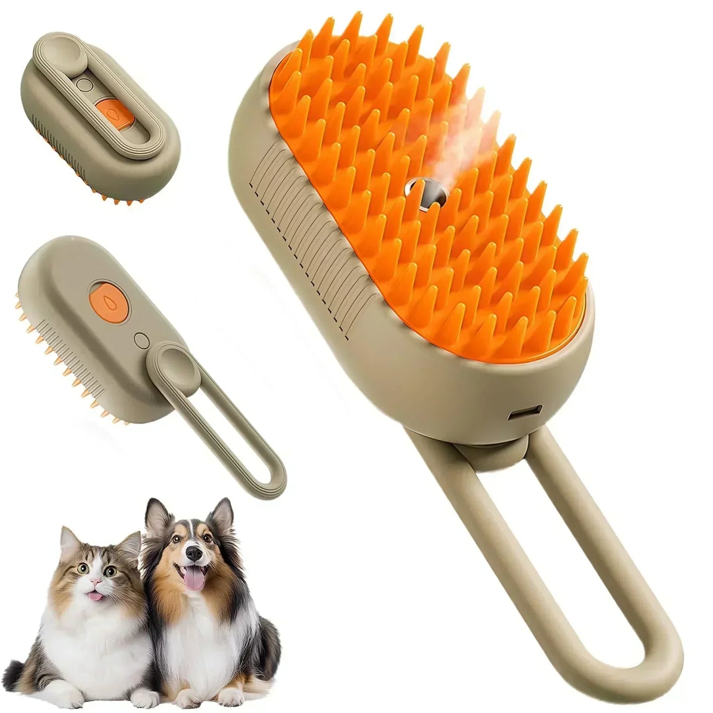 🐱🐶✨3 w 1 szczotki parowe dla zwierząt