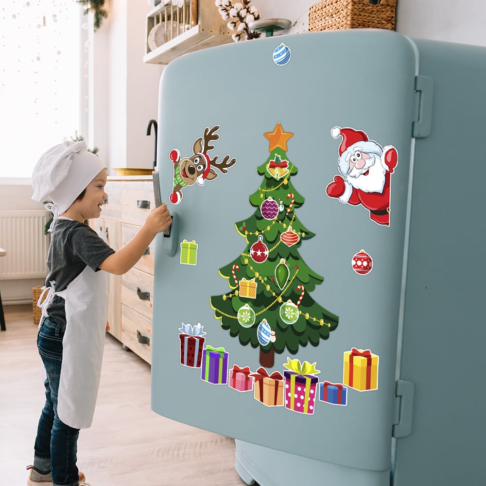🎁🎅 Magnetyczna naklejka o tematyce świątecznej🎄