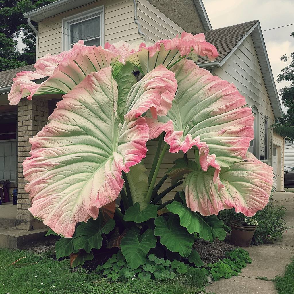 🌿Fascynujący gigantyczny kaladium🌈