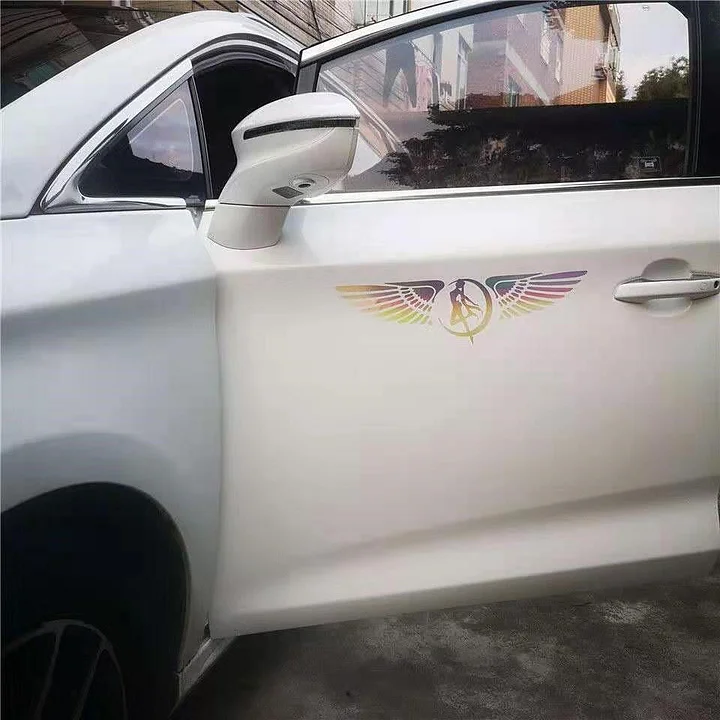 Laserowa naklejka na samochód 3D Angel Wings ✧4PCS✧