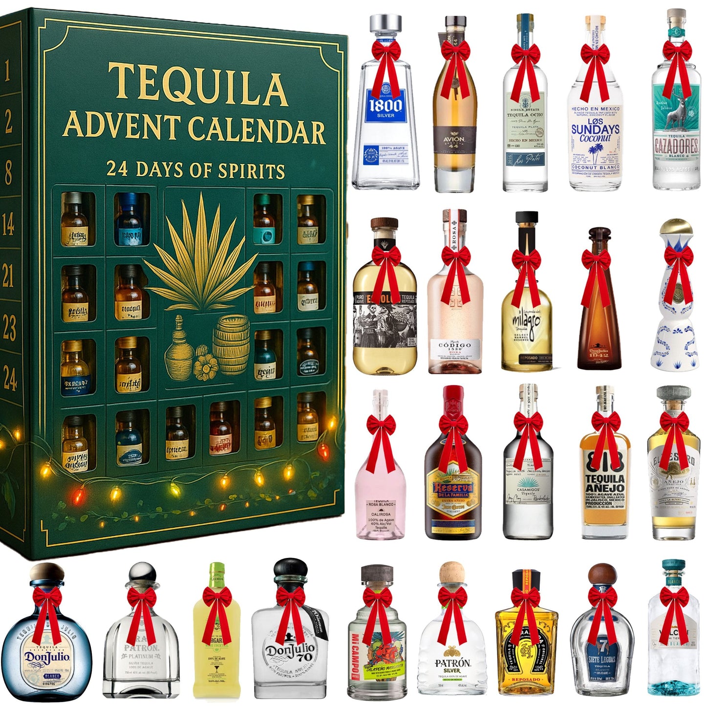 🥂Kalendarz adwentowy tequili na 2025 rok