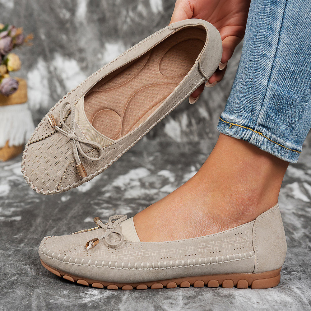 🔥Bestseller - 50% zniżki🔥 Skórzane buty ortopedyczne, lekkie, antypoślizgowe, oddychające dla kobiet