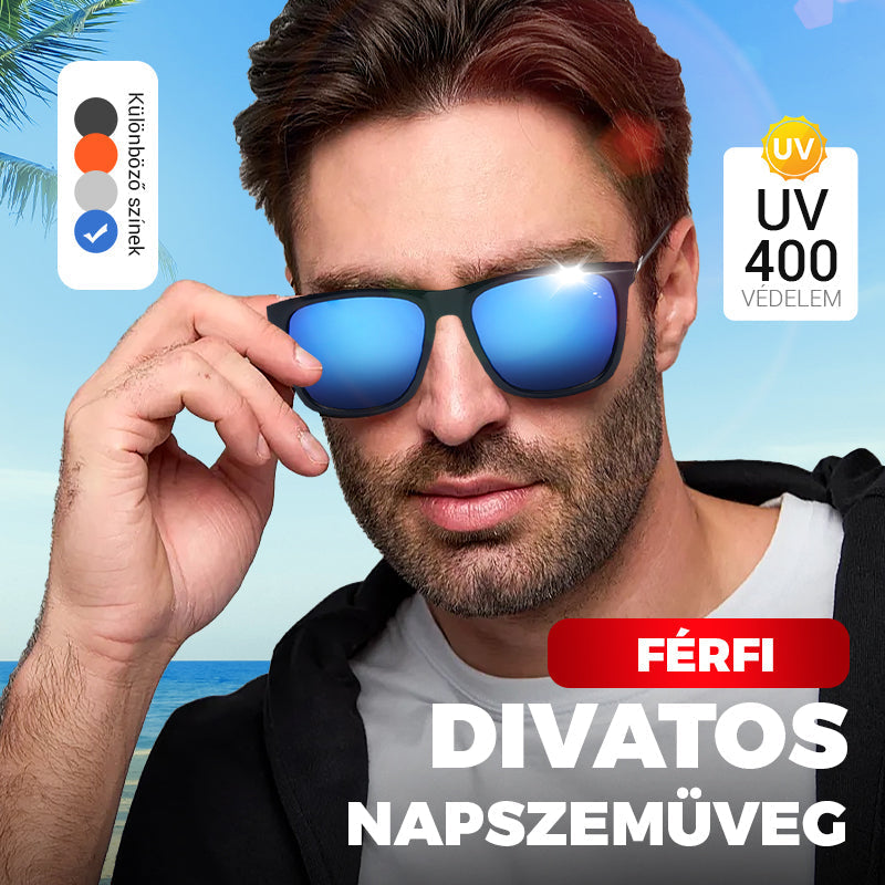👓 Modne, lekkie okulary przeciwsłoneczne dla mężczyzn