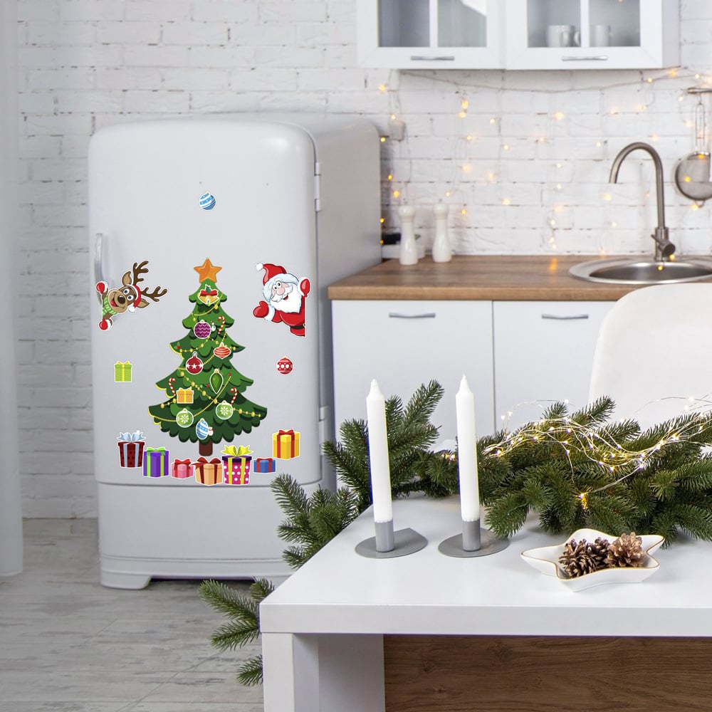 🎁🎅 Magnetyczna naklejka o tematyce świątecznej🎄