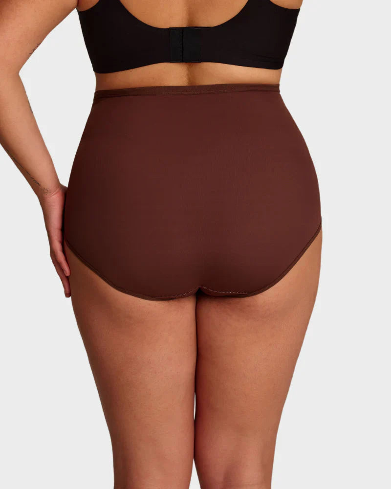 💖 Ostatni dzień – kup 1, otrzymasz 3 opakowania! Majtki modelujące brzuch z wysokim stanem, wiązane – rozmiary plus size
