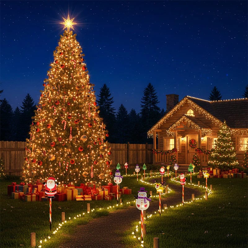 🎄🎁6-pak ruchomych lampek choinkowych