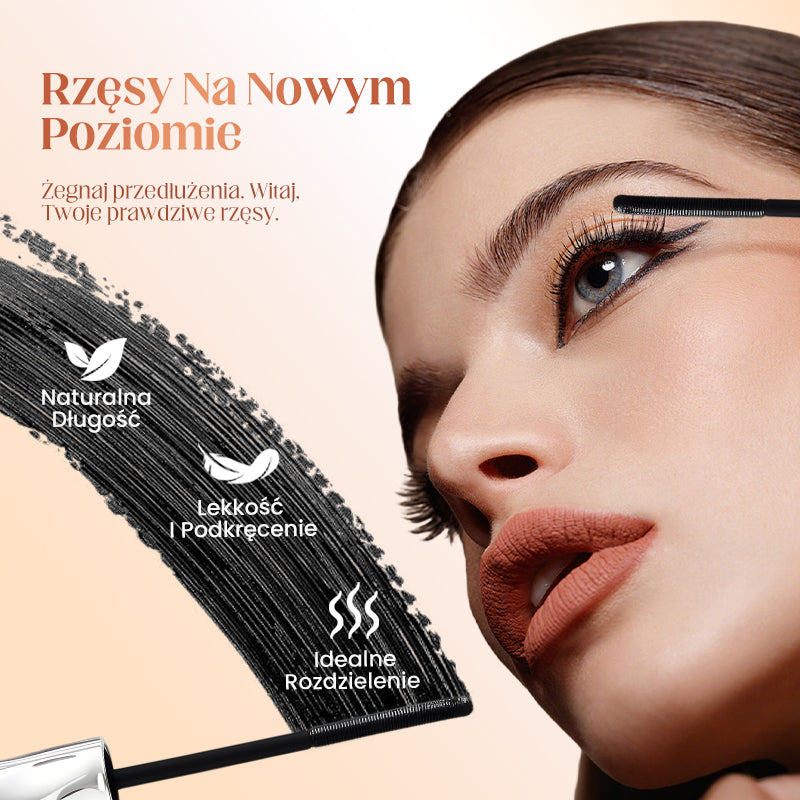 🔥Kup 1 otrzymaj 2 gratis✨Wodoodporny tusz do rzęs z włóknami
