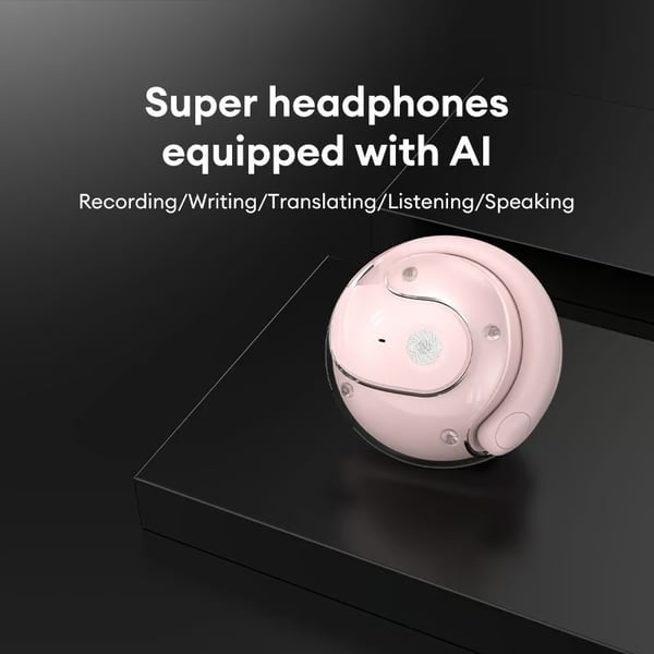 🏆Bestseller numer 1 ⏰ Ostatni dzień 💎 Słuchawki bezprzewodowe OWS Bluetooth 5.4 z tłumaczeniem AI (dla iOS i Androida)