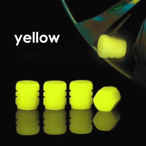 FLUORESCENCYJNE NAKRĘTKI NA WENTYLE OPON