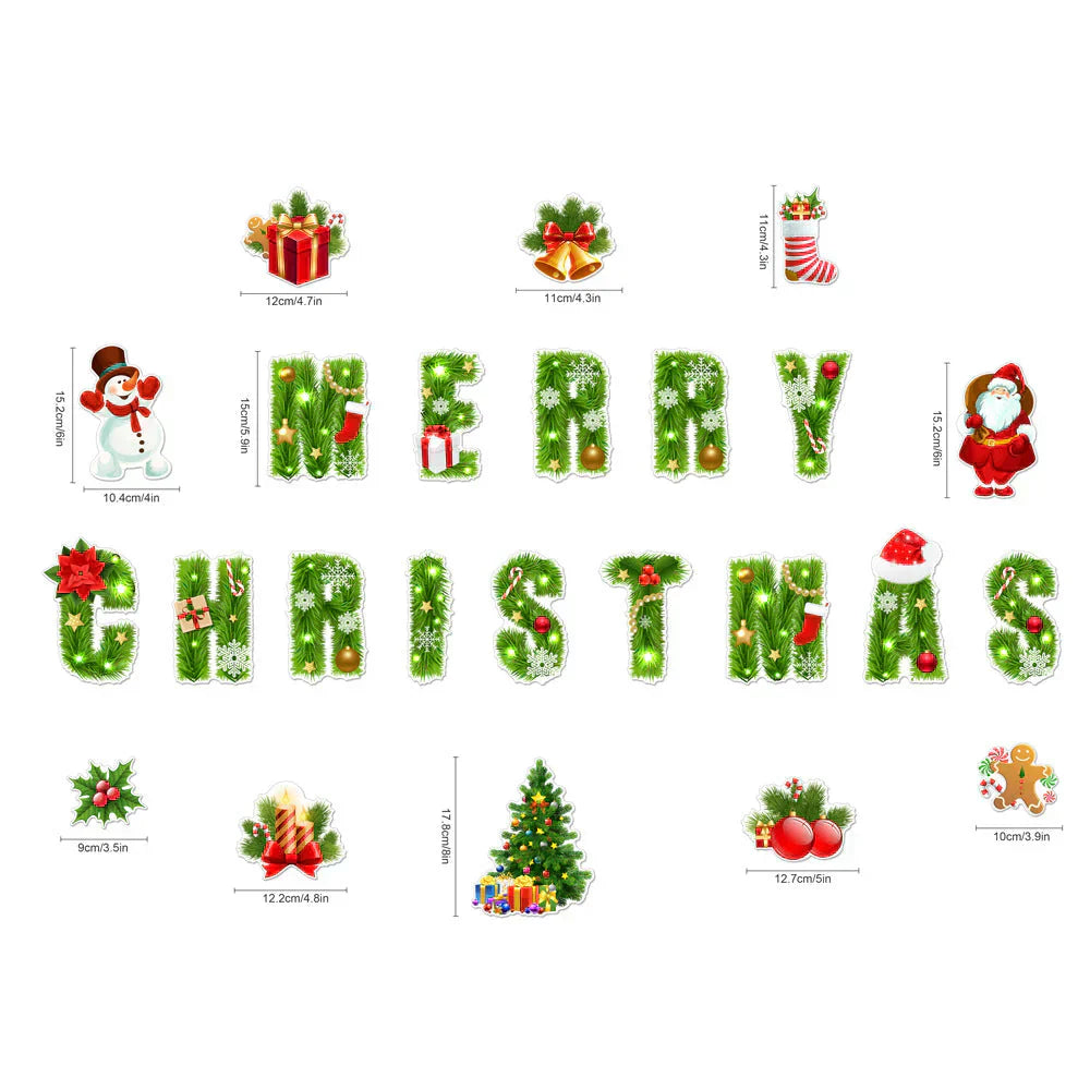 🎁🎅 Magnetyczna naklejka o tematyce świątecznej🎄