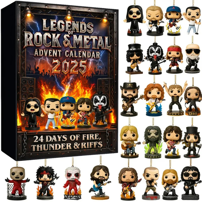 Kalendarz adwentowy Legendy Rocka na 2025 rok