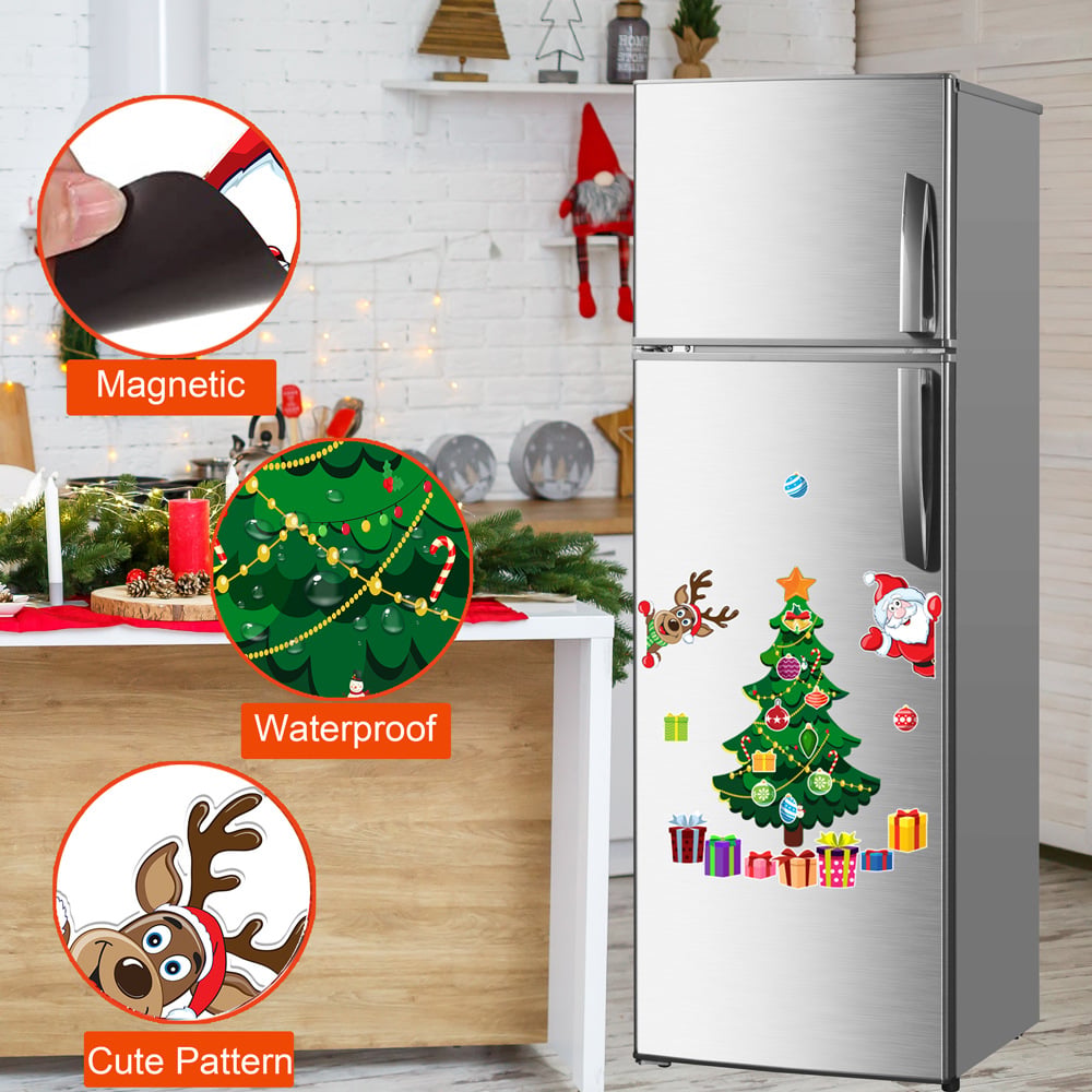 🎁🎅 Magnetyczna naklejka o tematyce świątecznej🎄
