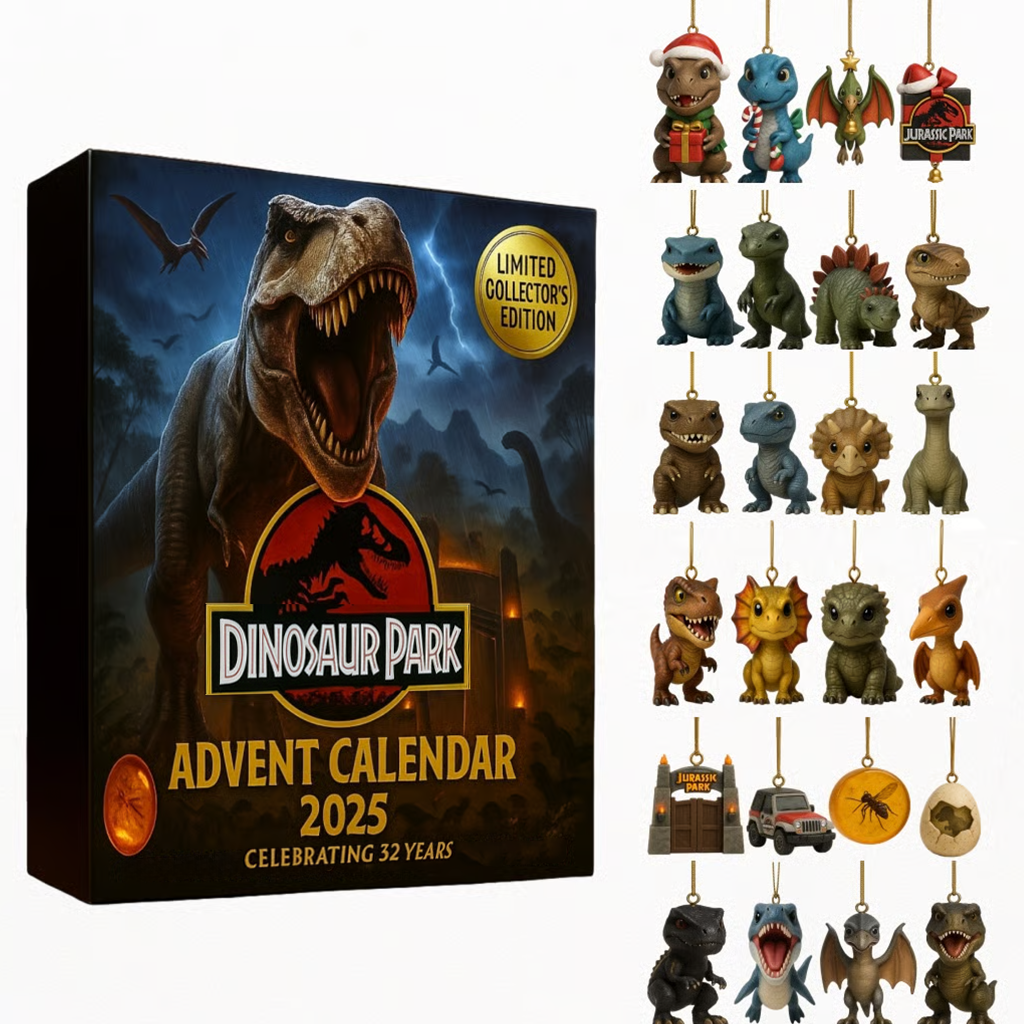 🦖Kalendarz adwentowy na 32. rocznicę Parku Dinozaurów – 2025