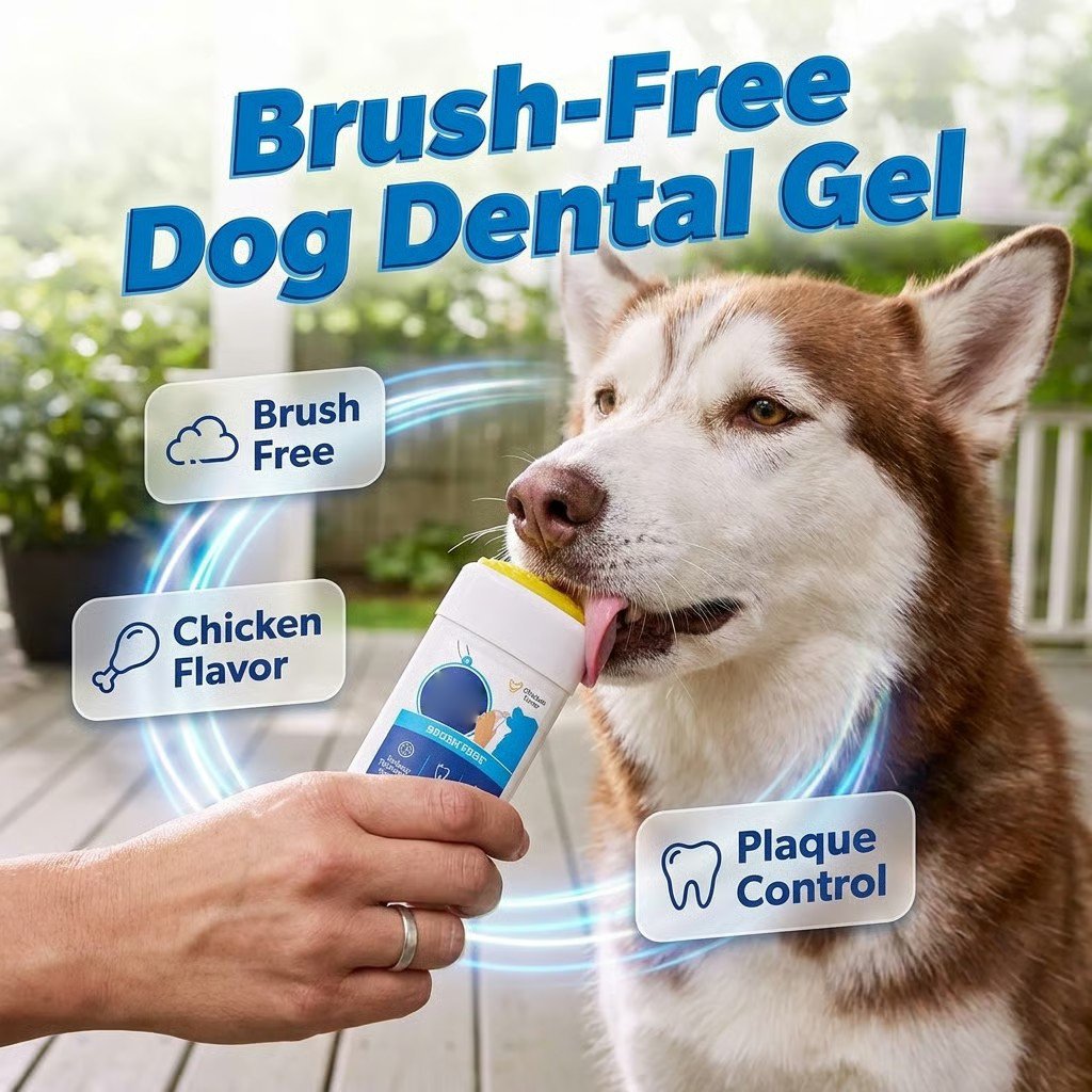 Ostatni dzień 50% zniżki🔥Żel dentystyczny dla psów bez szczotkowania