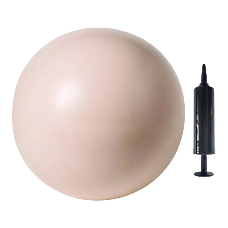9-Calowa Piłka Pilates – Niepękająca, z pompką, idealna do fitnessu 💪