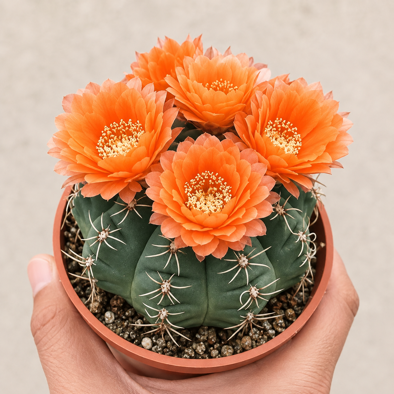 🌵 Poznaj swojego nowego najlepszego przyjaciela – kaktusa Gymnocalycium baldianum! 💕