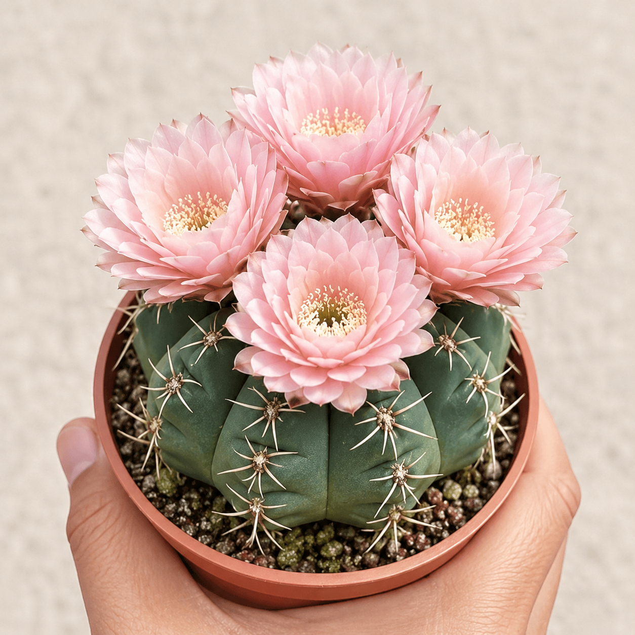 🌵 Poznaj swojego nowego najlepszego przyjaciela – kaktusa Gymnocalycium baldianum! 💕