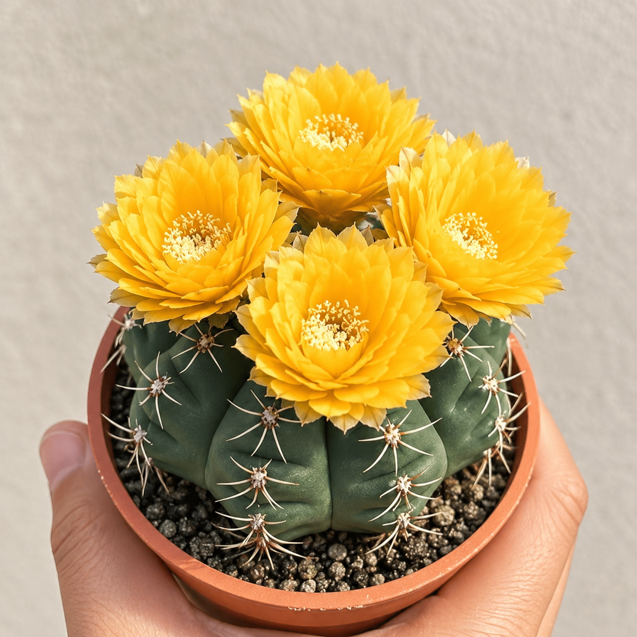 🌵 Poznaj swojego nowego najlepszego przyjaciela – kaktusa Gymnocalycium baldianum! 💕