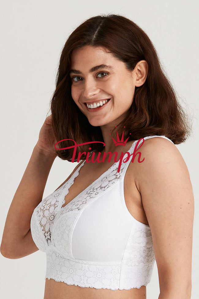 Triumph - 3 szt. (85A-105F) 💝 Wygodny biustonosz bez fiszbin