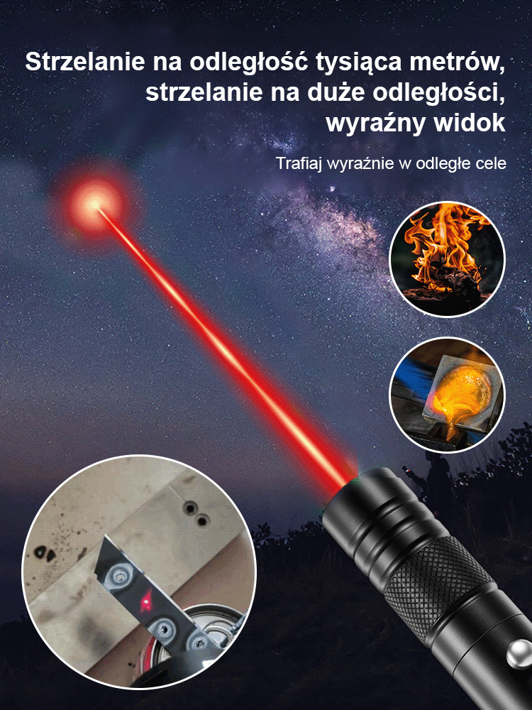 Wysoko intensywny długopis laserowy