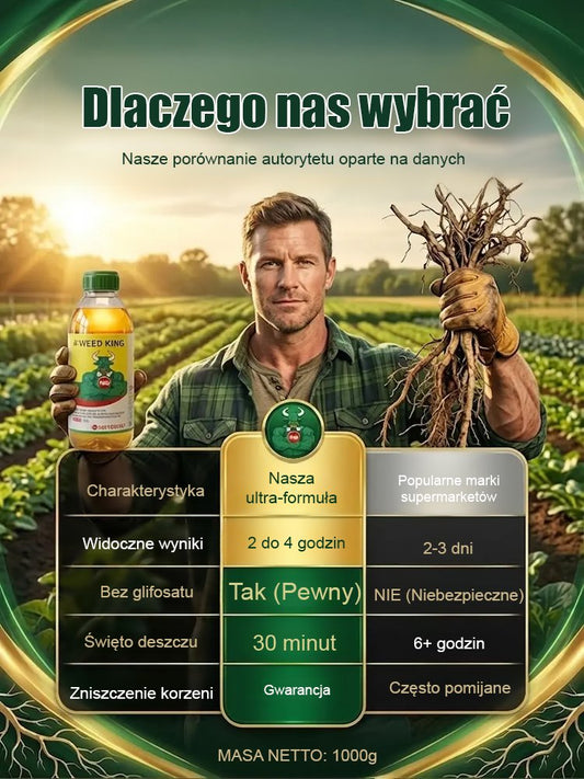 Środek chwastobójczy i zwalczający zgniliznę korzeni