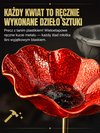 Kreatywny metalowy karmnik dla ptaków w kształcie kwiatu