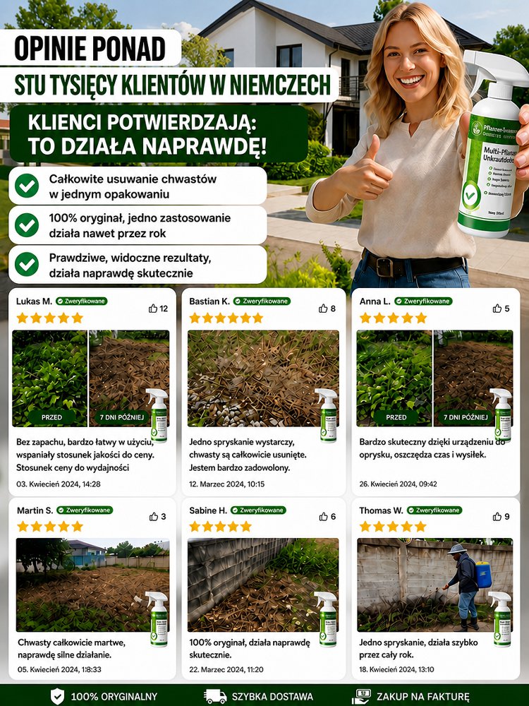 Preparat do zwalczania chwastów i bambusa