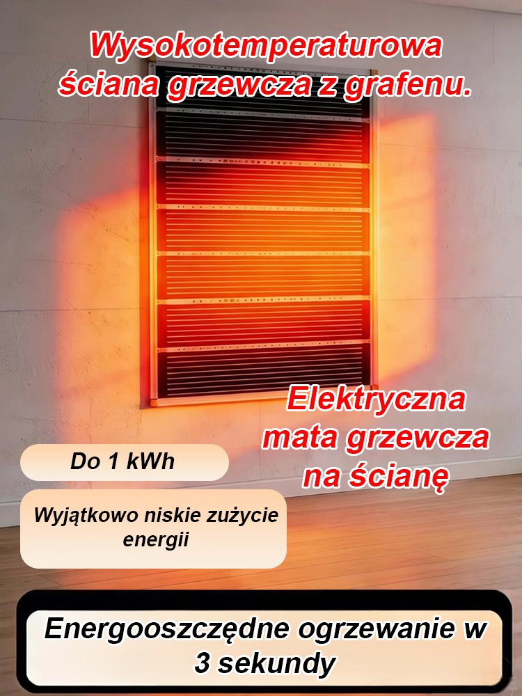 【5 másodperces gyorsfűtés】Német csúcstechnológiás grafén falmelegítő