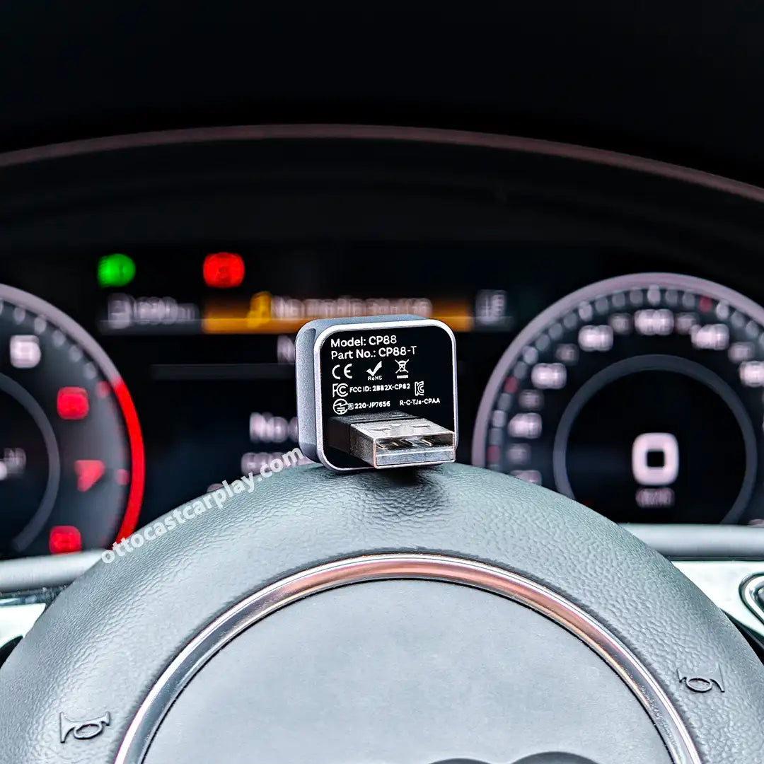 Ottocast Mini 3.0 Ultra Cube bezprzewodowy adapter CarPlay Android Auto