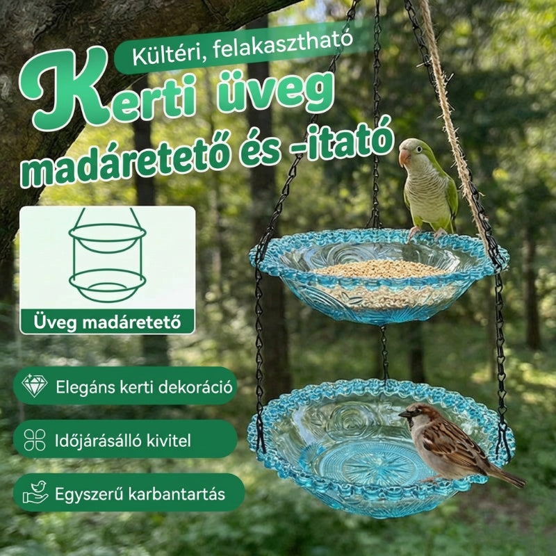 🐦Wiszący karmnik dla ptaków i wanna w stylu vintage