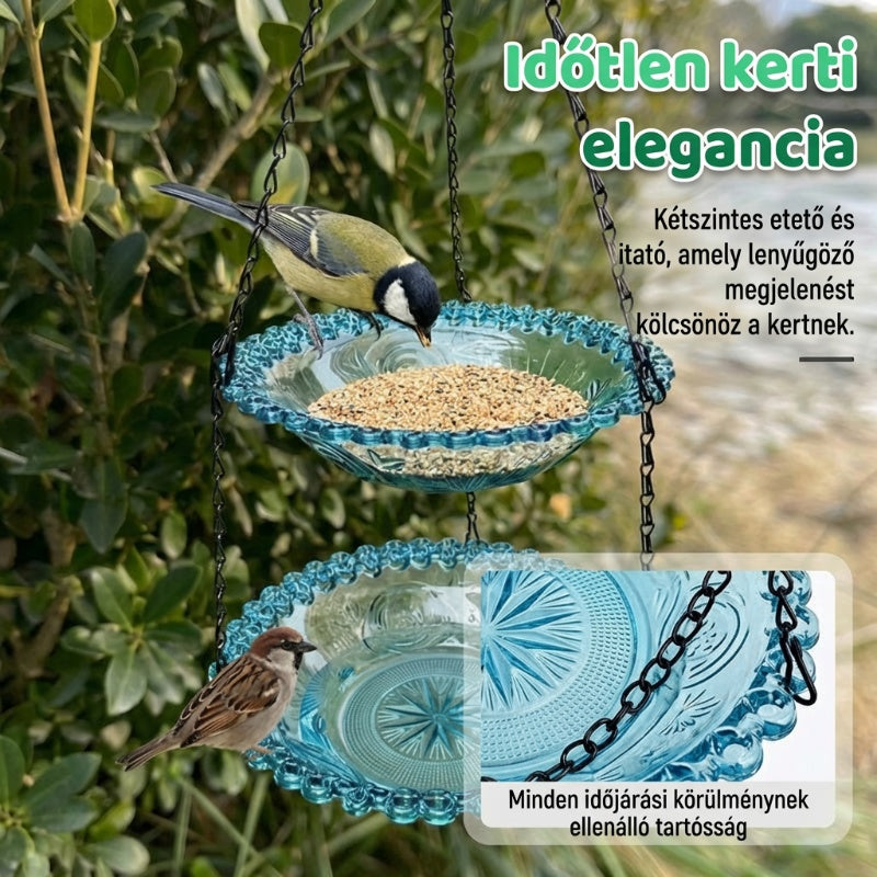 🐦Wiszący karmnik dla ptaków i wanna w stylu vintage