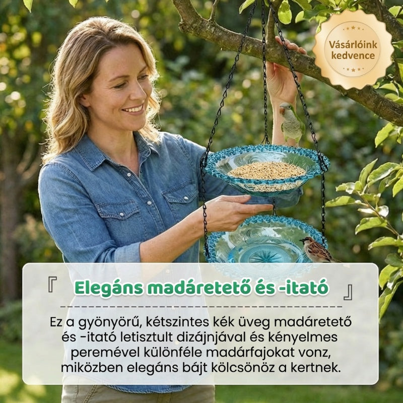 🐦Wiszący karmnik dla ptaków i wanna w stylu vintage
