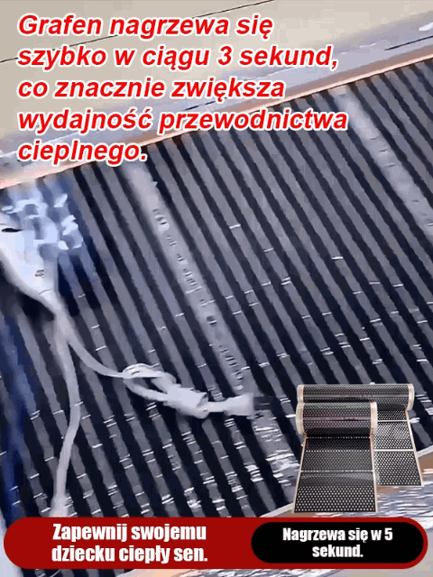 【5 másodperces gyorsfűtés】Német csúcstechnológiás grafén falmelegítő