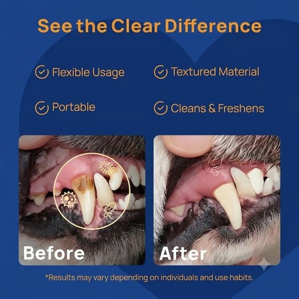 Ostatni dzień 50% zniżki🔥Żel dentystyczny dla psów bez szczotkowania