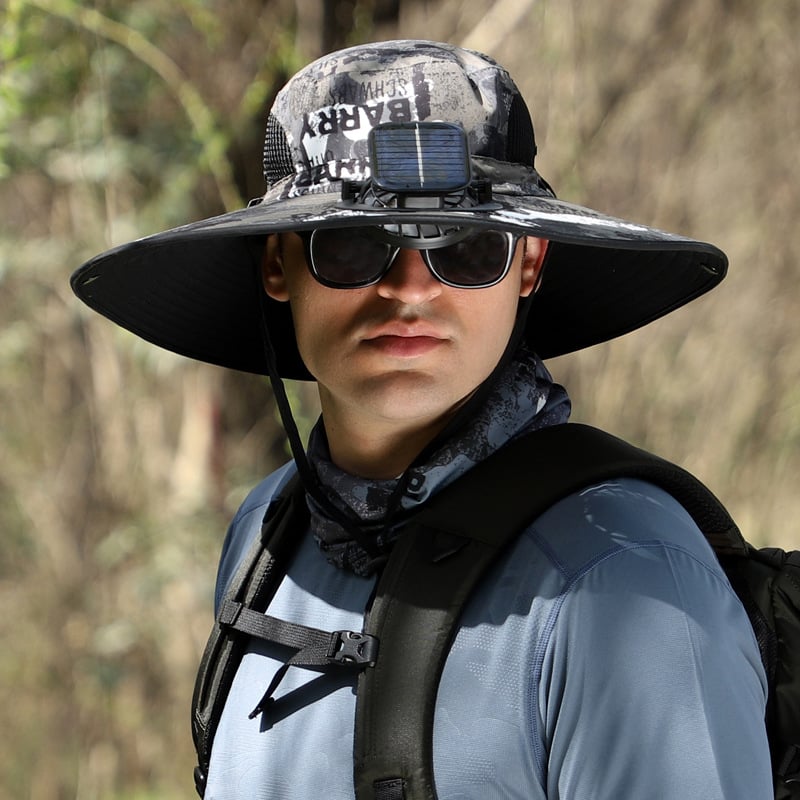 Solar Fan Hat