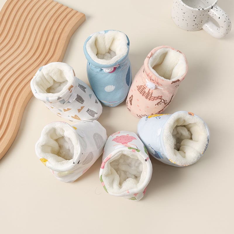 🔥 Ograniczona czasowo promocja – 50% zniżki ❄️ Ciepłe, futrzane buciki dla niemowląt 👶💕