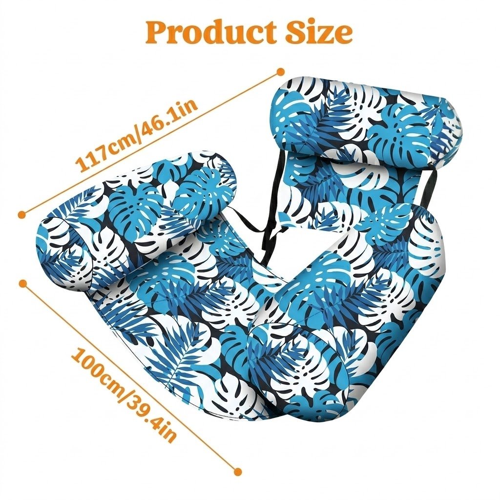 💫 Wyprzedaż wczesnoletnia 49% TANIEJ - 🏊‍♀️ Nadmuchiwane krzesła do pływania w basenie, pływające krzesło na imprezę, letnią zabawę na wodzie, plaży i jeziorze ✨