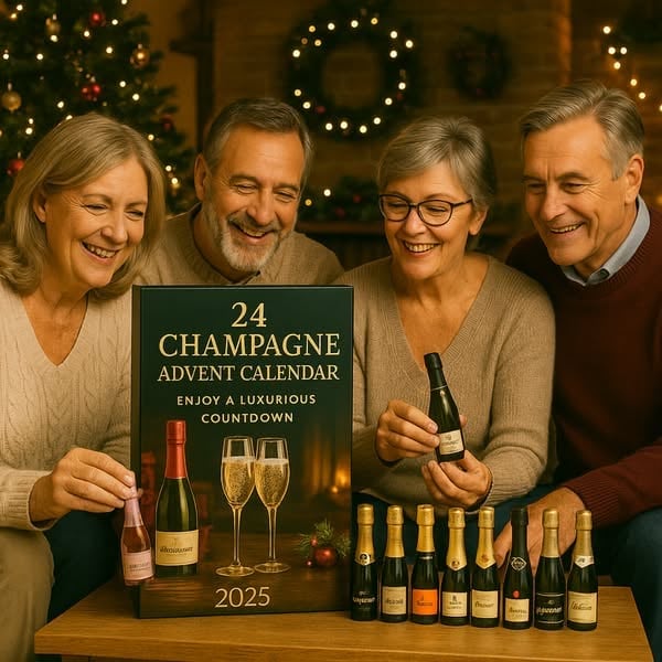 🔥Ostatni dzień 50% zniżki - 🥂Szampanowy kalendarz adwentowy 2025🎄