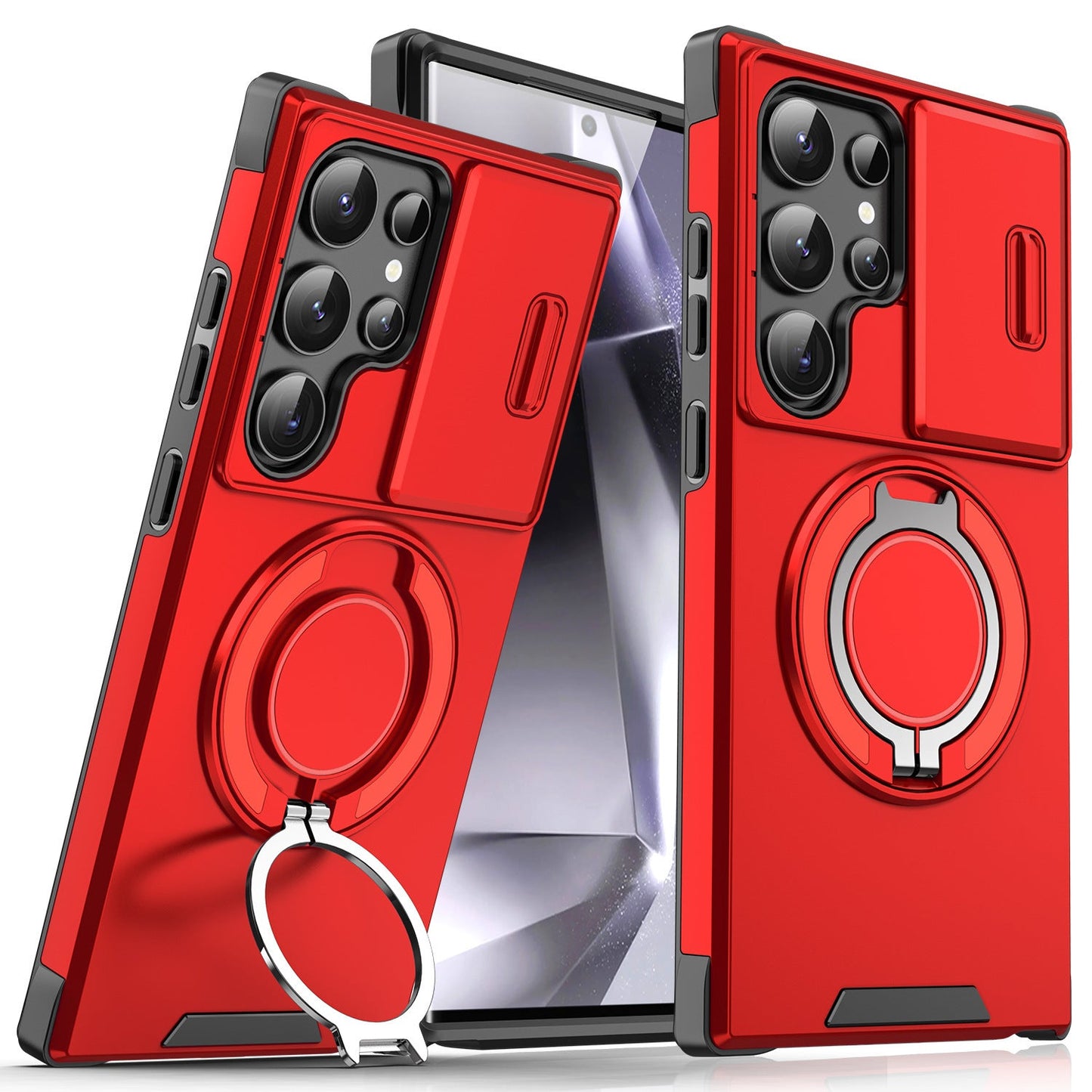 📱Etui z mierzalną, wysokiej jakości podpórką do Samsunga Galaxy S Series