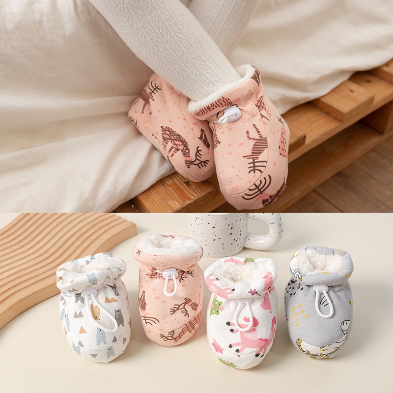 🔥 Ograniczona czasowo promocja – 50% zniżki ❄️ Ciepłe, futrzane buciki dla niemowląt 👶💕
