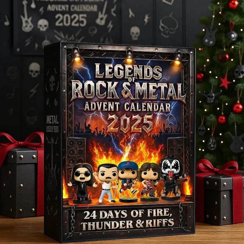 Kalendarz adwentowy Legendy Rocka na 2025 rok