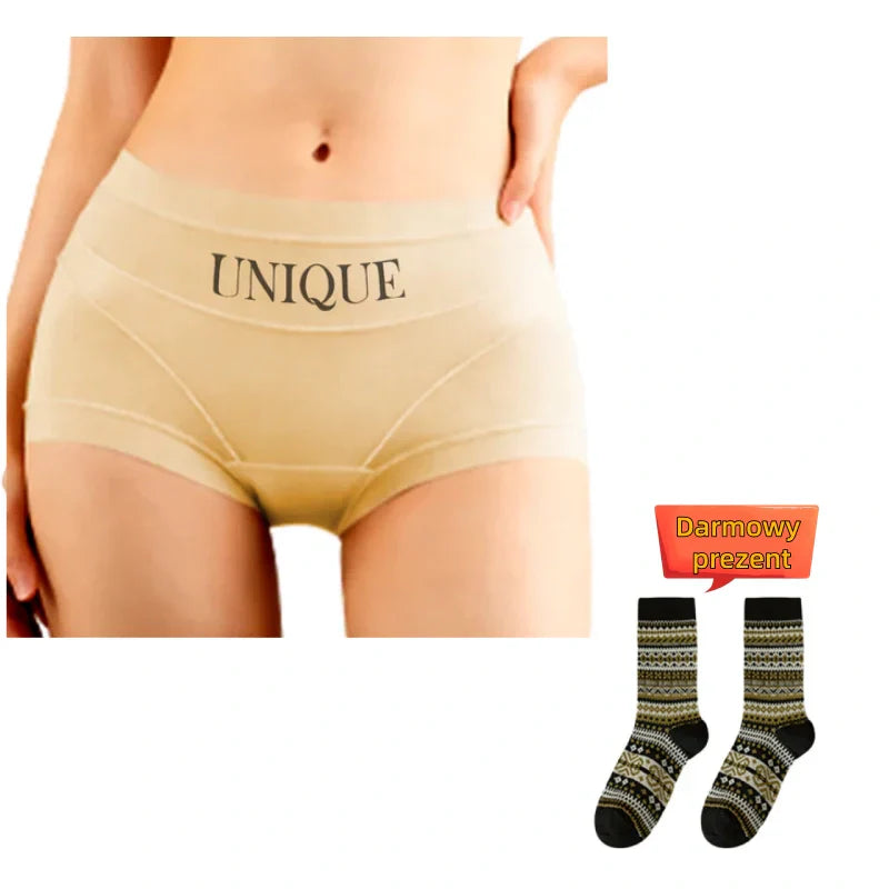 【✨ 1 + 1 gratis - 2 szt.】Przewiewna majtki typu boxerki dla kobiet