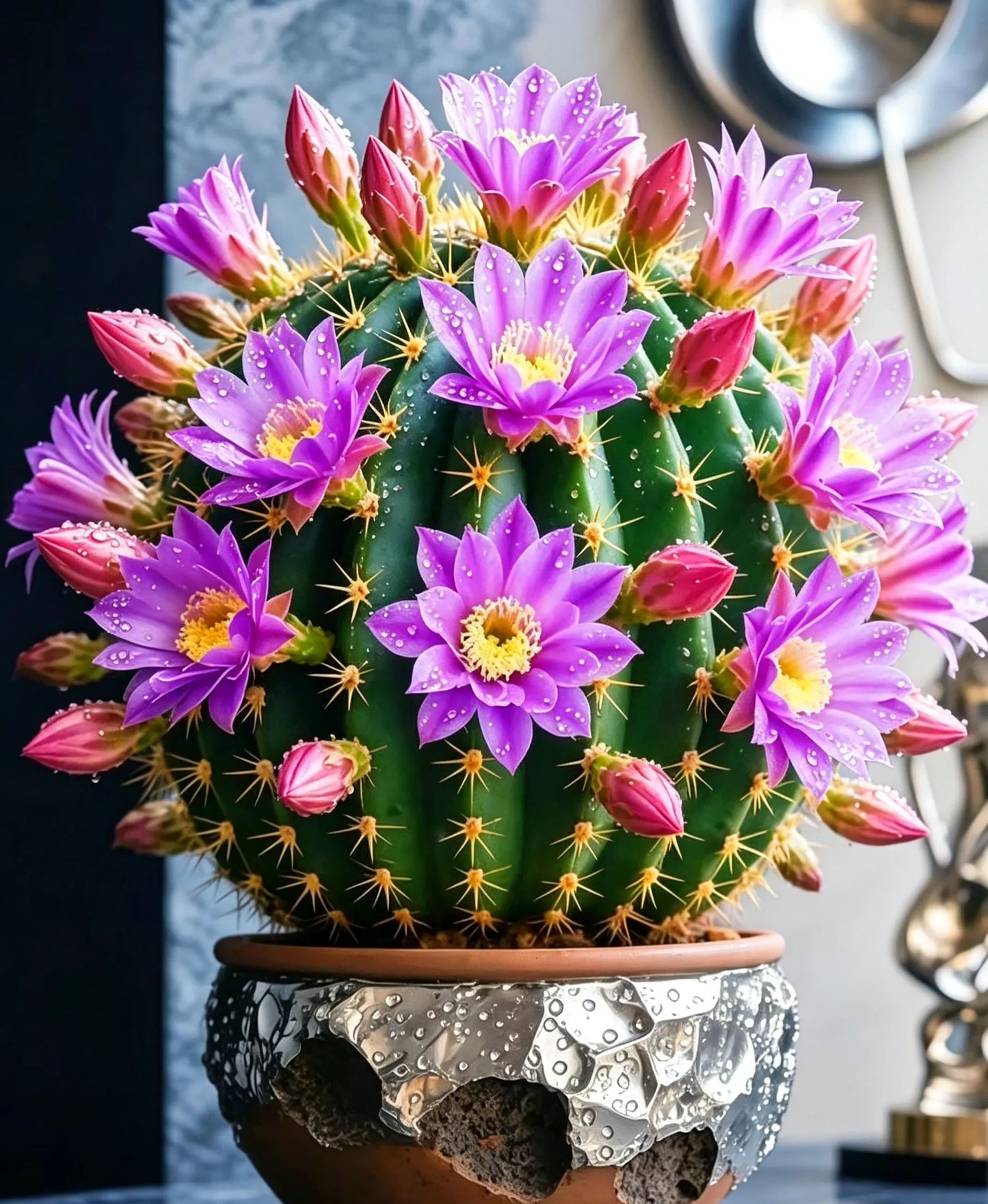 🌵 Poznaj swojego nowego najlepszego przyjaciela – kaktusa Gymnocalycium baldianum! 💕