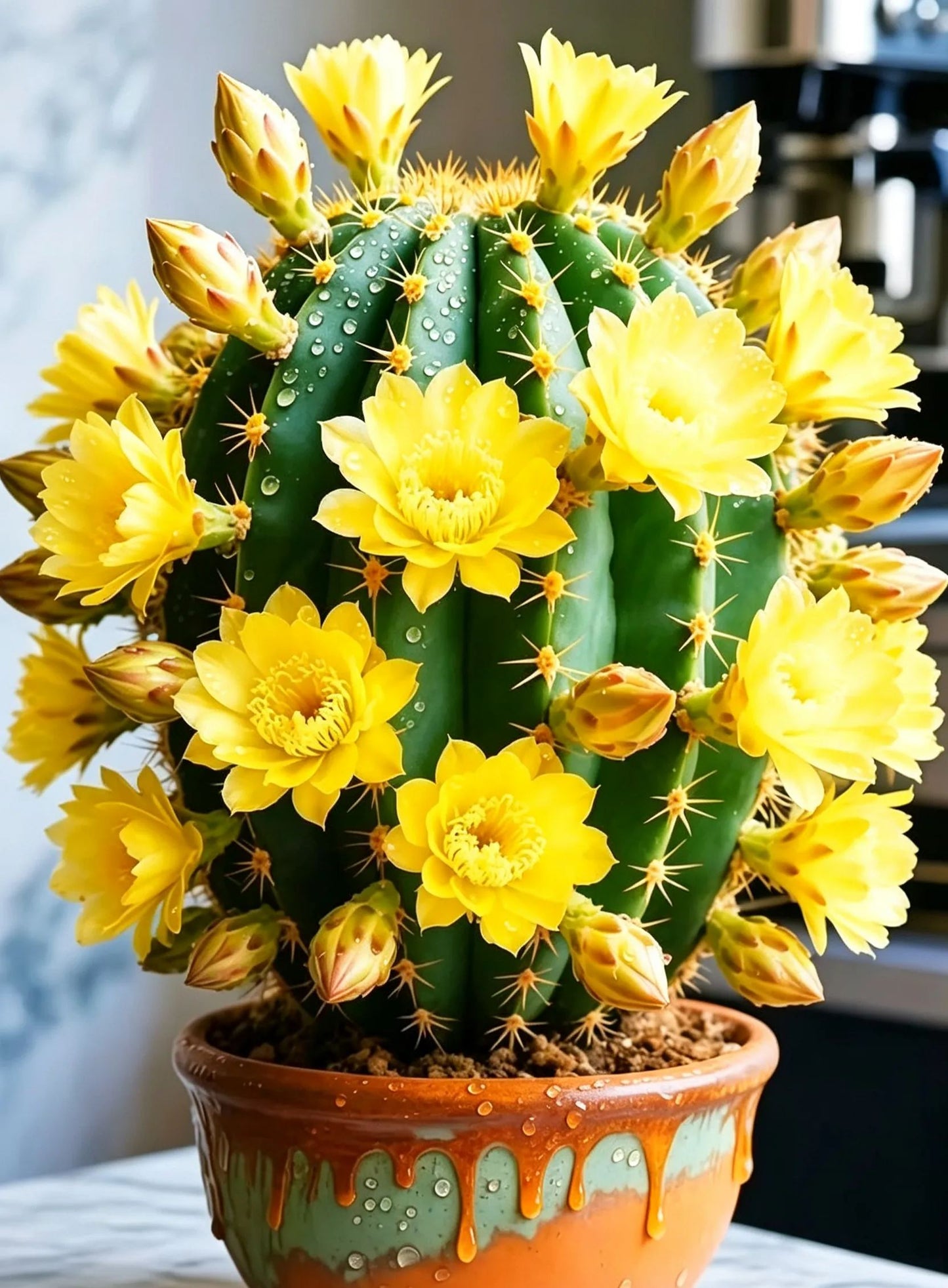 🌵 Poznaj swojego nowego najlepszego przyjaciela – kaktusa Gymnocalycium baldianum! 💕