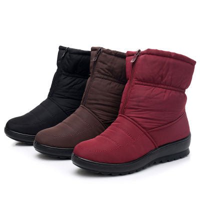 🔥Zimowa promocja 50% zniżki💥Damskie wodoodporne buty z podeszwą śniegową