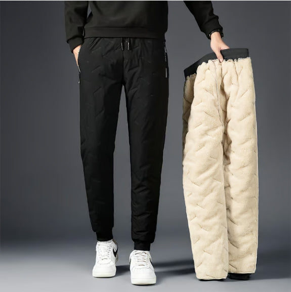 Wełniane spodnie do biegania unisex