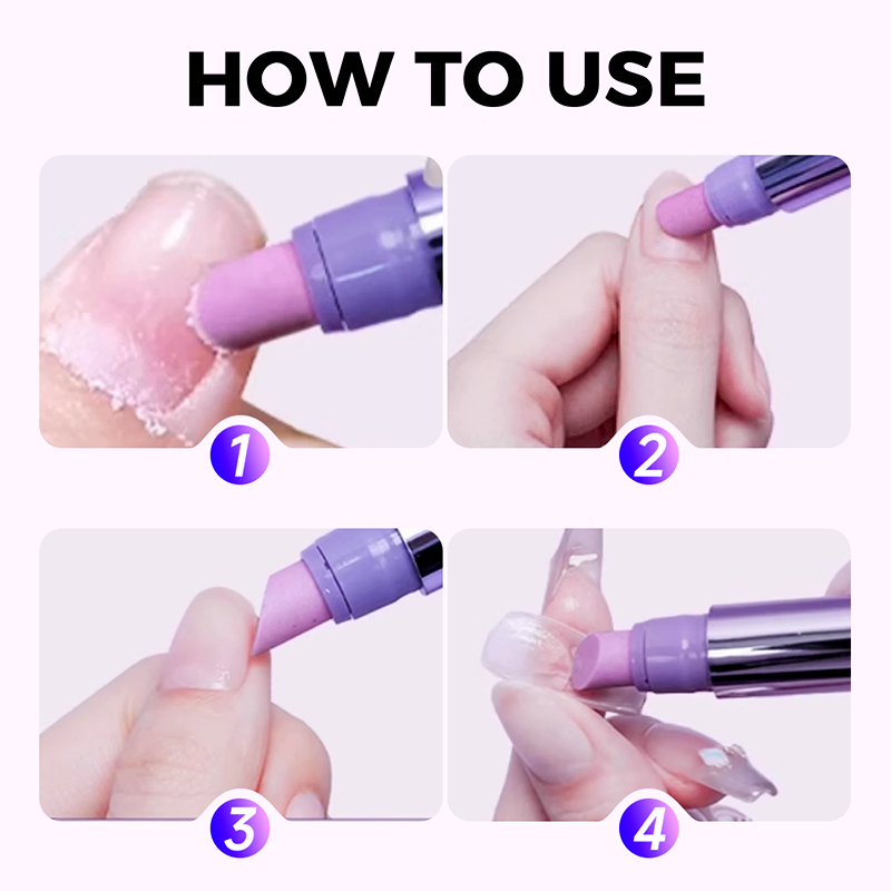 💜Kup 1, drugi gratis💜2025 Nowy, ulepszony długopis do pielęgnacji paznokci 3 w 1💅