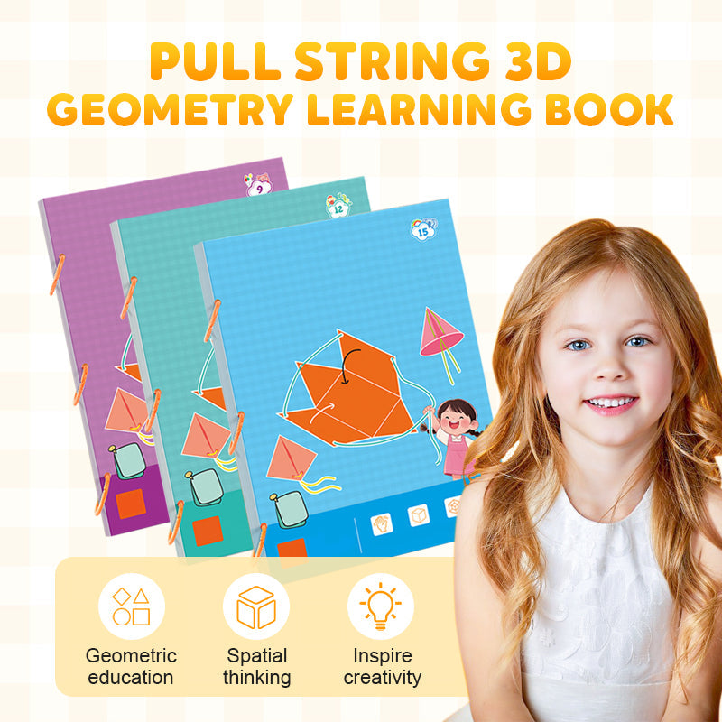 👶✨Książka do nauki geometrii 3D