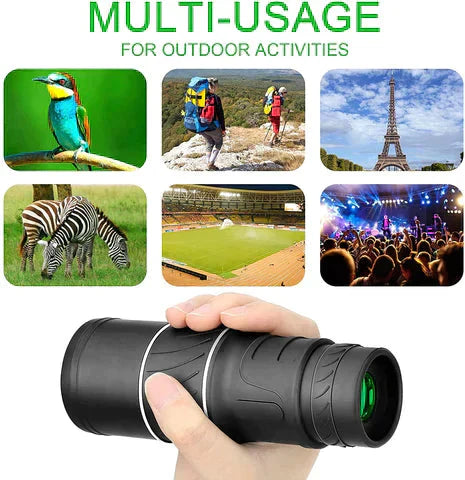 🔭Monokular 16X52 z dwuogniskowym zoomem optycznym